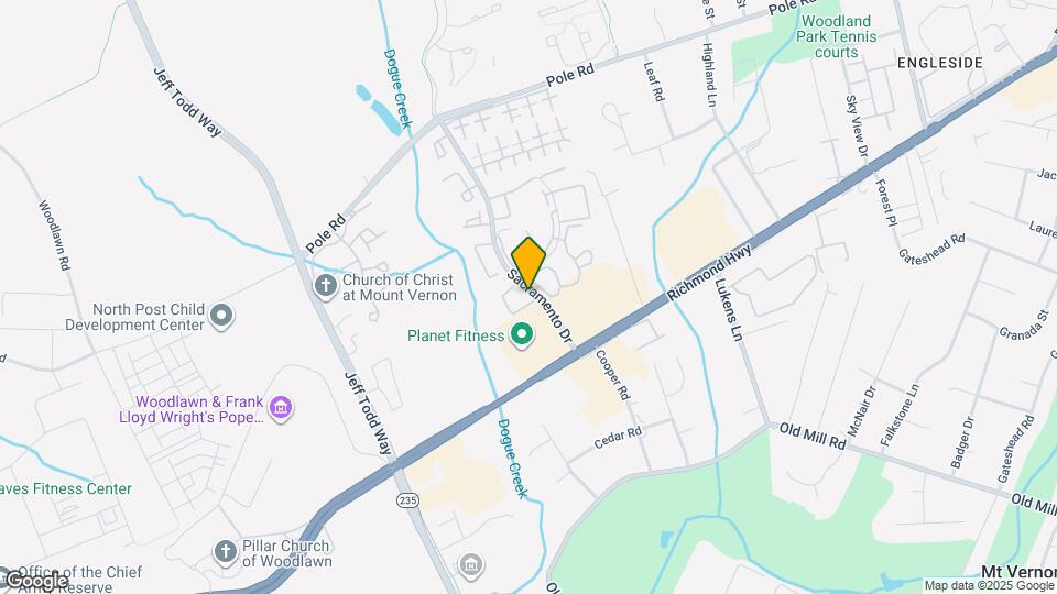 8702 Village Green Ct Map and Location Details