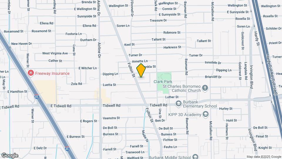 9816 Fulton St Map and Location Details