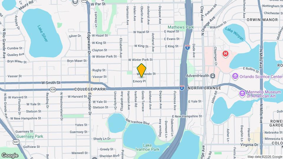 217 Emory Pl Map and Location Details