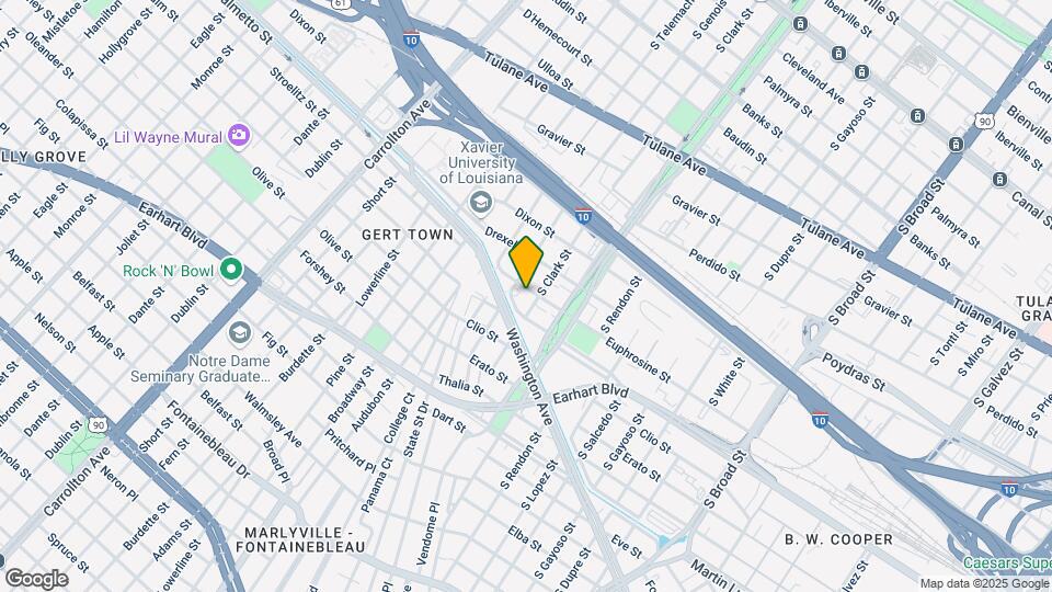 4710 Euphrosine St Map and Location Details