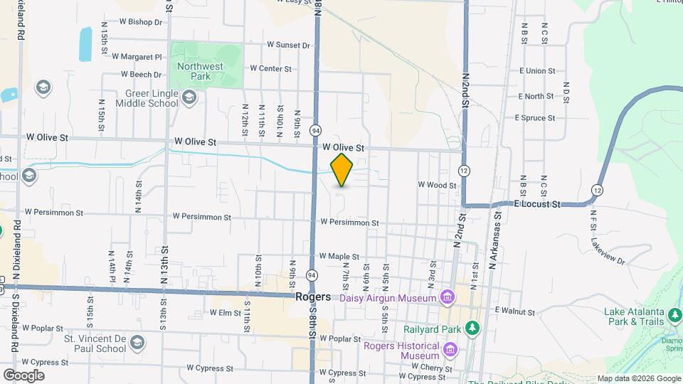 627 N 7th St Map and Location Details