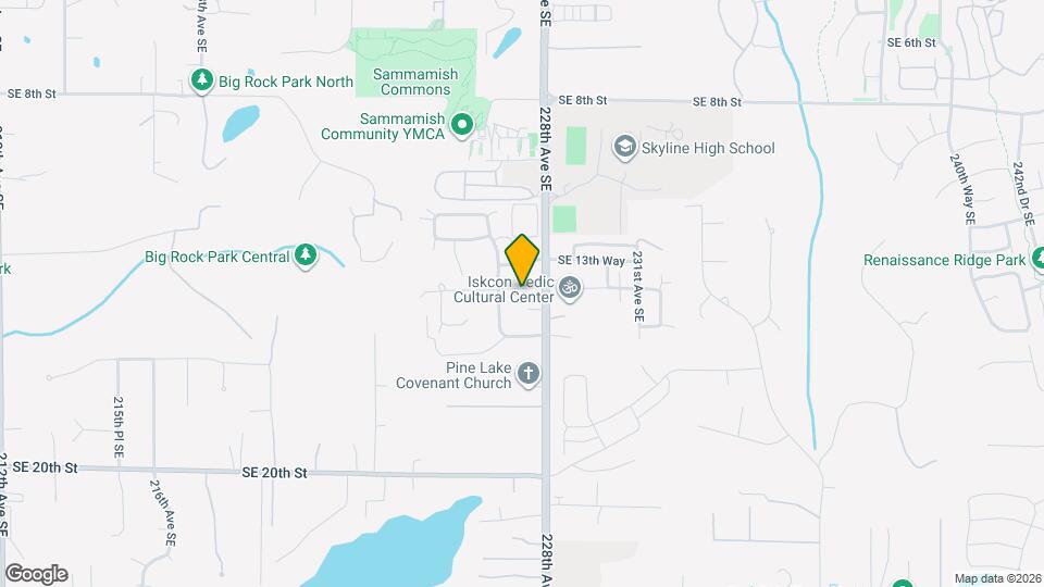 22729 SE 14th Ct Map and Location Details