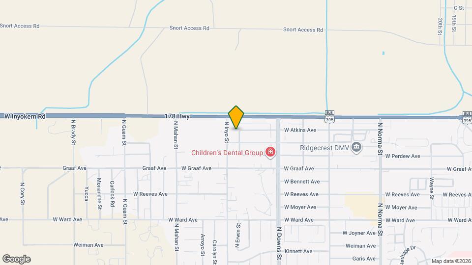 1613 N Erwin St Map and Location Details