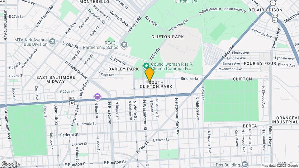 2010 Cliftwood Ave Map and Location Details