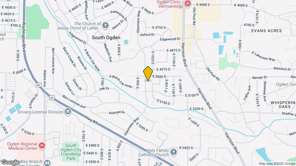 5050 Glasmann Way Map and Location Details