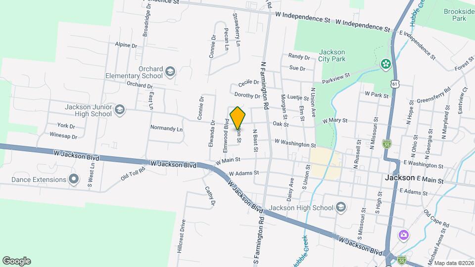 225 Henderson St Map and Location Details