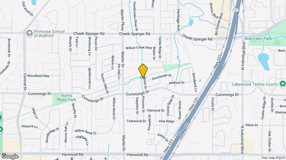 3328 Andover Dr Map and Location Details