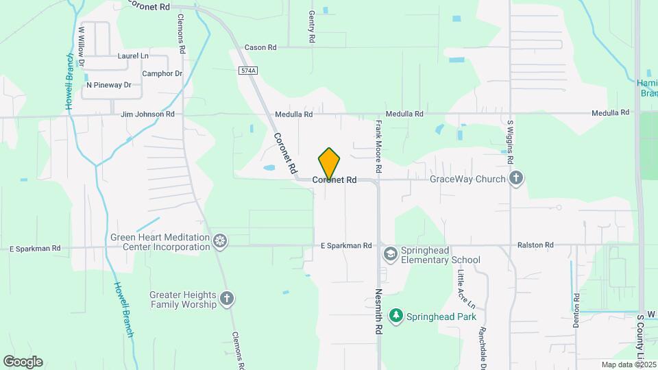 4909 Coronet Rd Map and Location Details