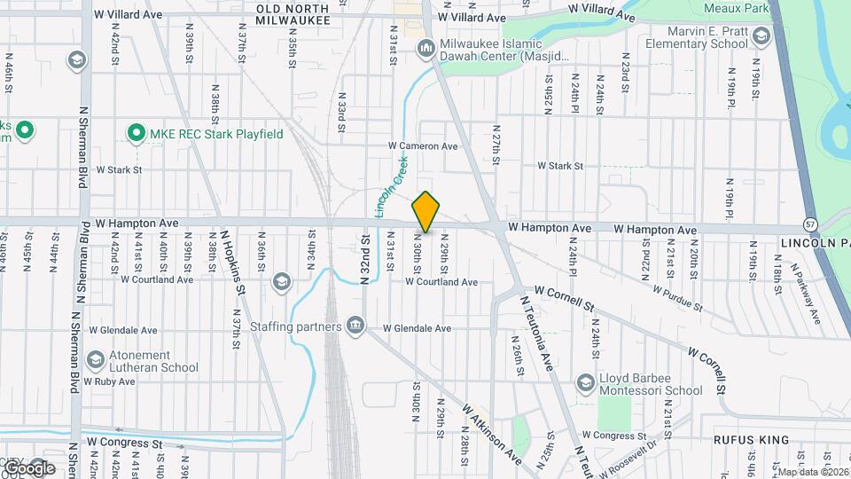 4768 N 30th St Map and Location Details