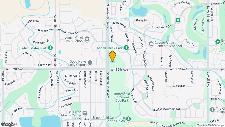 Highland Trail Senior Apartments Map and Location Details