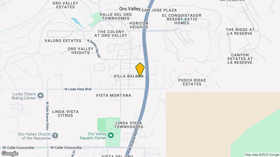 375 E Linda Vista Blvd Map and Location Details