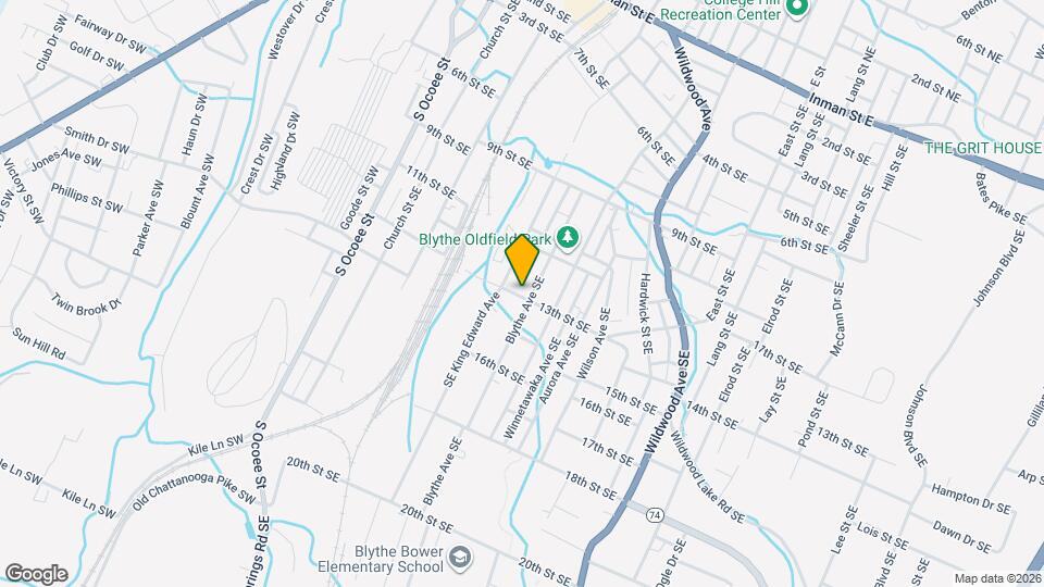 455 13th St SE Map and Location Details