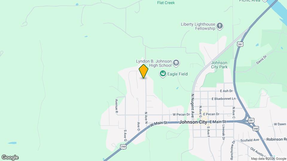 603 N Avenue N Map and Location Details