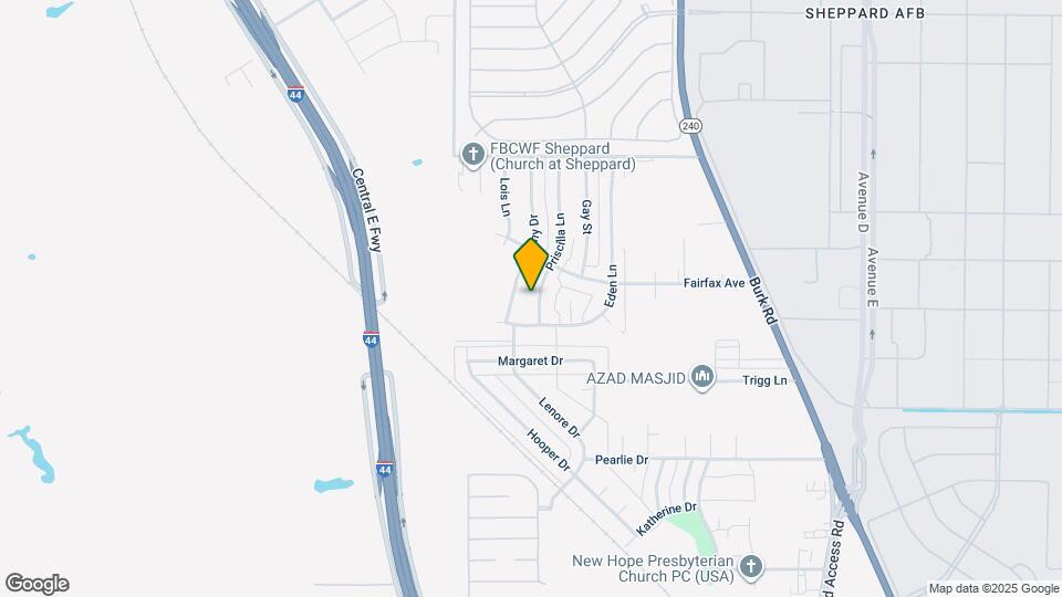 4608 Priscilla Ln Map and Location Details