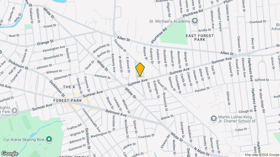 824 Sumner Ave Map and Location Details