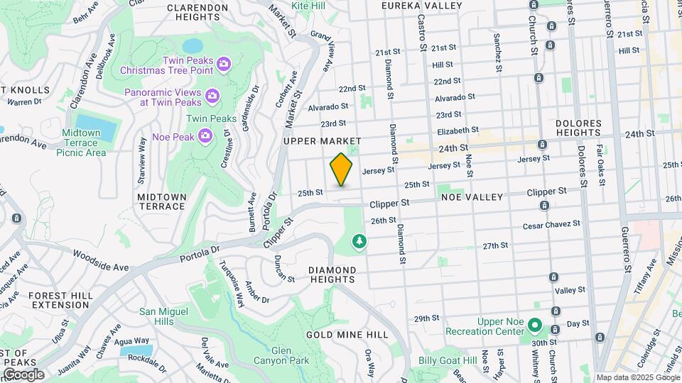 4509 25th St Map and Location Details