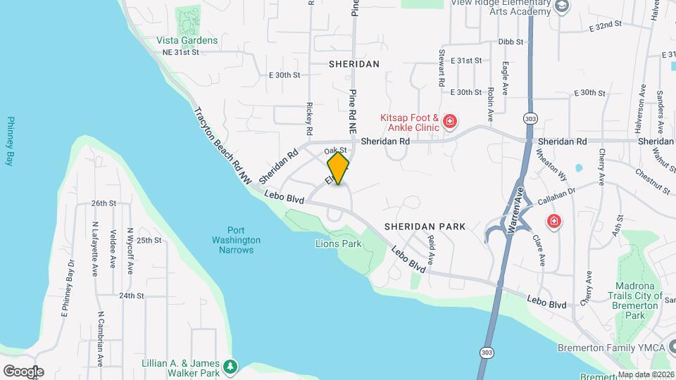 2731 Hefner Ave Map and Location Details