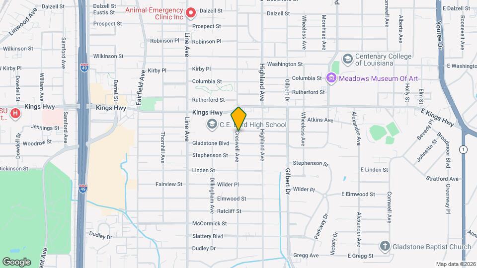 3305 Creswell Ave Map and Location Details