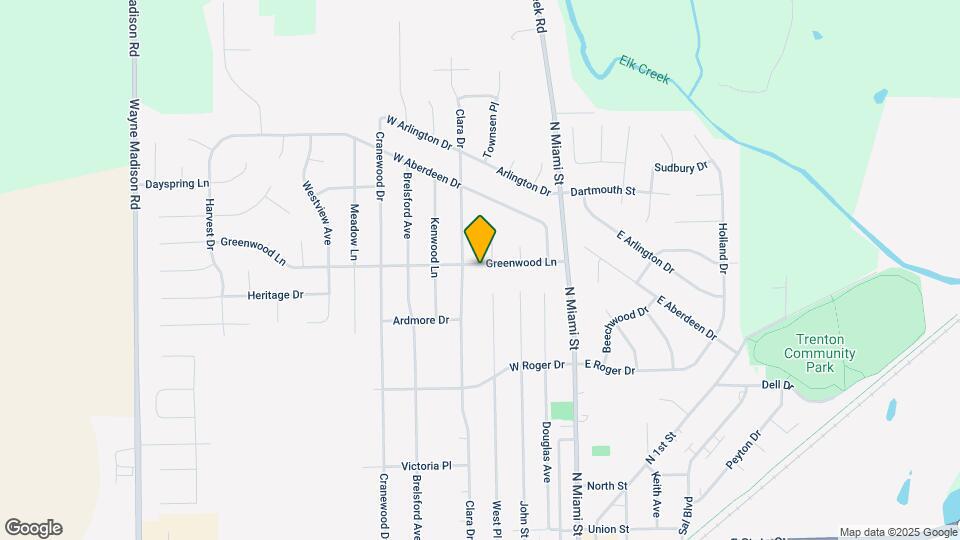 333 Greenwood Ln Mapa y Detalles de la Ubicación