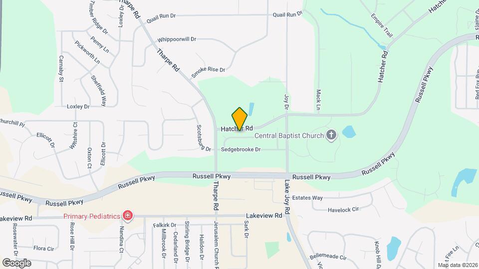 122 Emberly Ln Map and Location Details