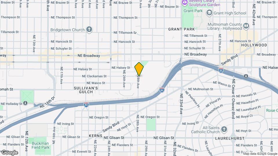 1344 NE 28th Ave Map and Location Details