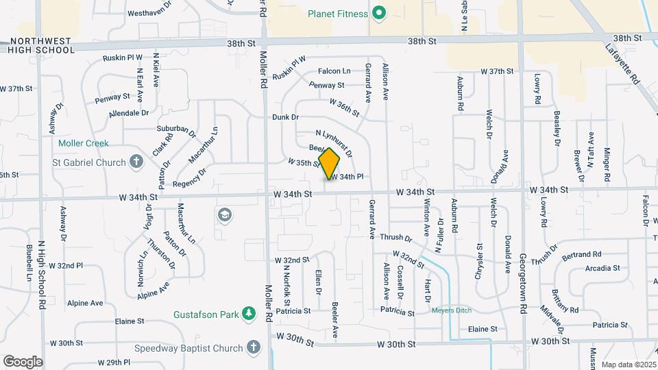 3407 Ellen Dr Map and Location Details