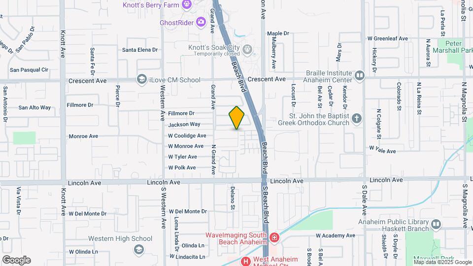 3045 W Coolidge Ave Map and Location Details