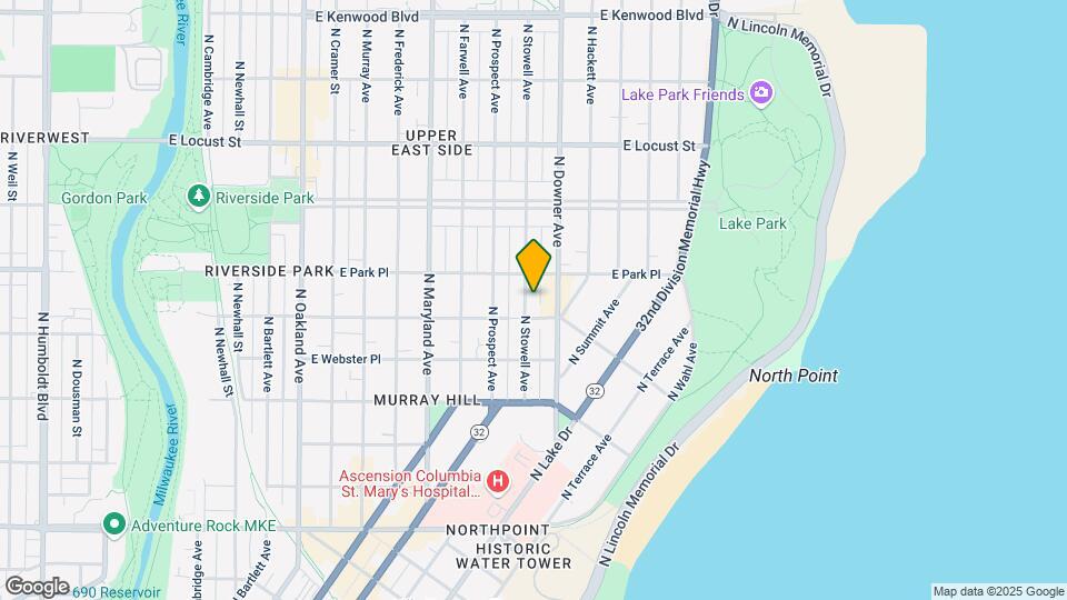 2618 N Stowell Ave Map and Location Details