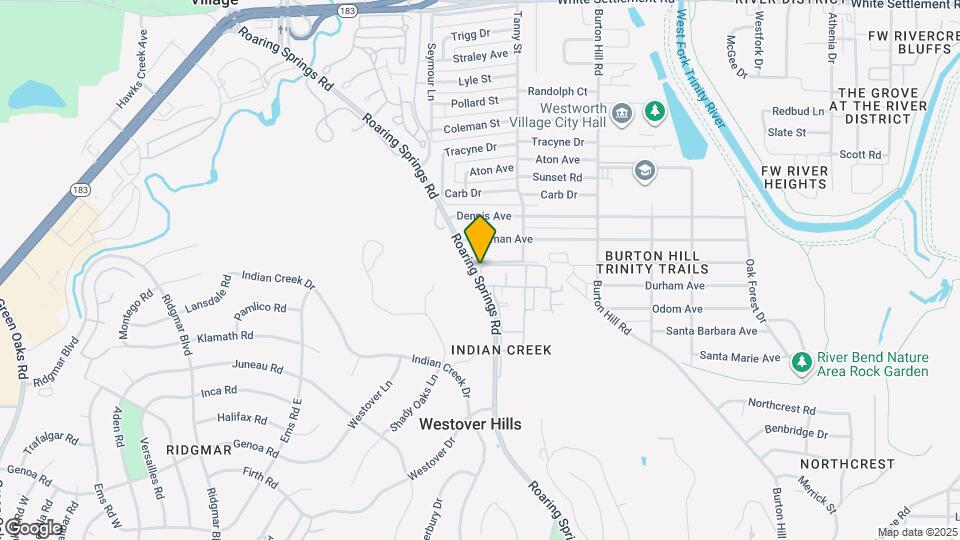 931 Roaring Springs Rd Map and Location Details