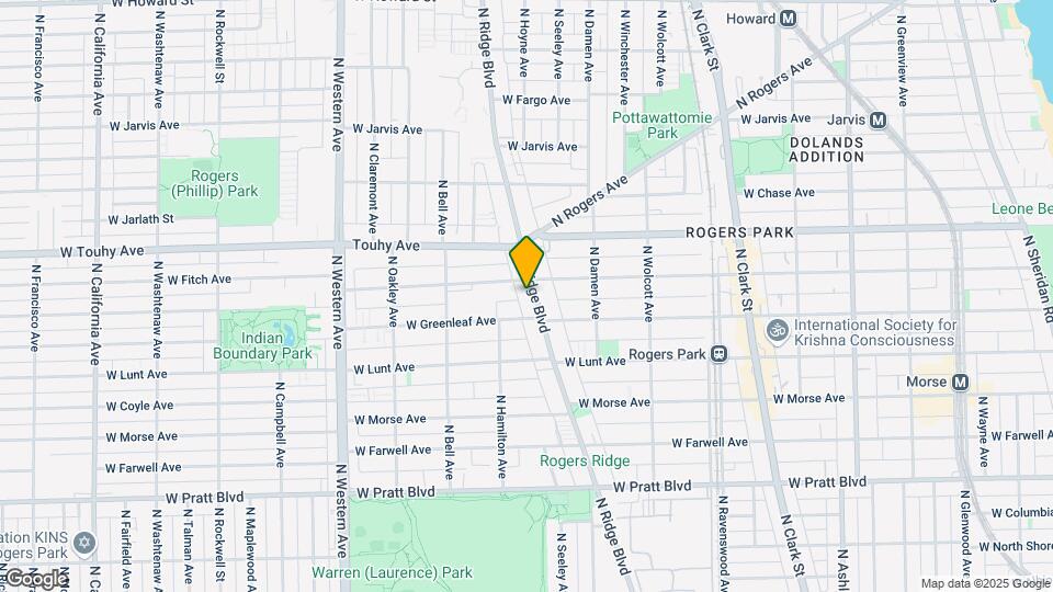 7070 N Ridge Blvd Map and Location Details