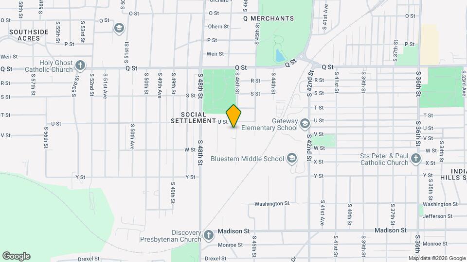 5614 S 46th St Map and Location Details