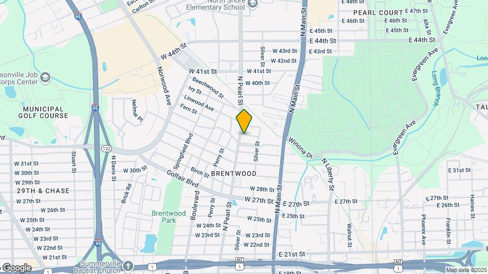 4515 Pearl St Map and Location Details