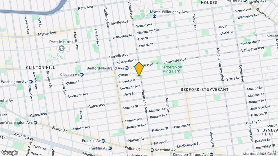 493 Greene Ave Mapa y Detalles de la Ubicación