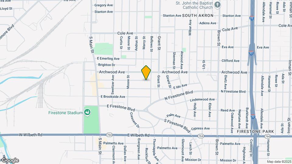 190 E Mapledale Ave-Unit -B Map and Location Details