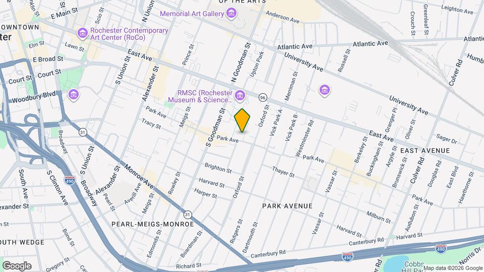 314 Park Avenue Map and Location Details