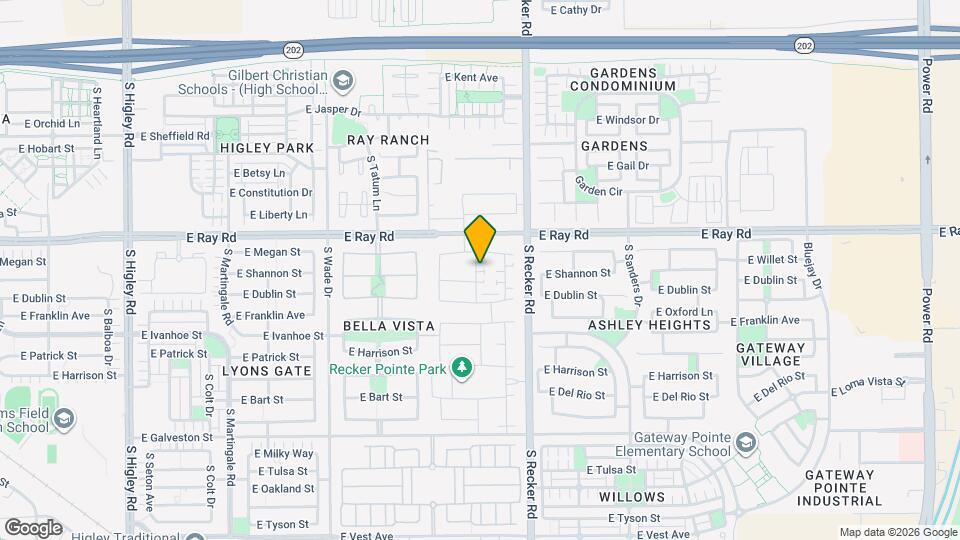 1667 S Wallrade Ln Map and Location Details