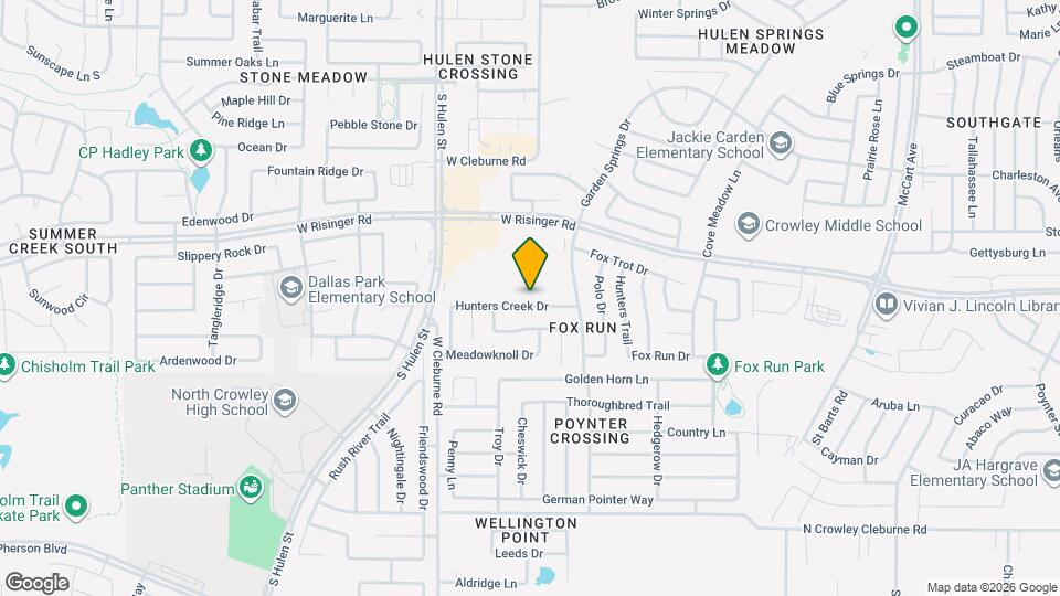 4208 Hunters Creek Dr Mapa y Detalles de la Ubicación
