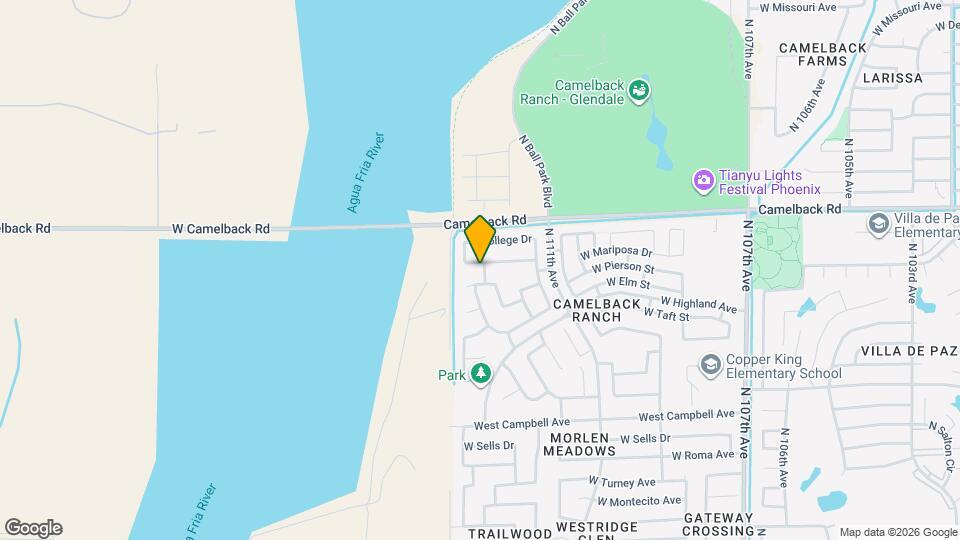 11229 W Mariposa Dr Mapa y Detalles de la Ubicación