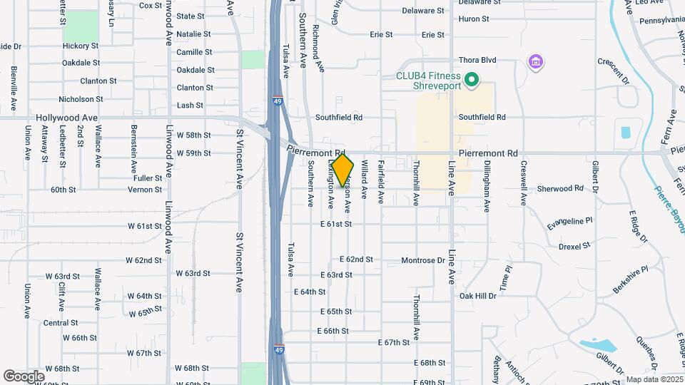 6002 Henderson Ave Map and Location Details