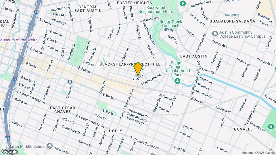 2204 E 8th St Mapa y Detalles de la Ubicación