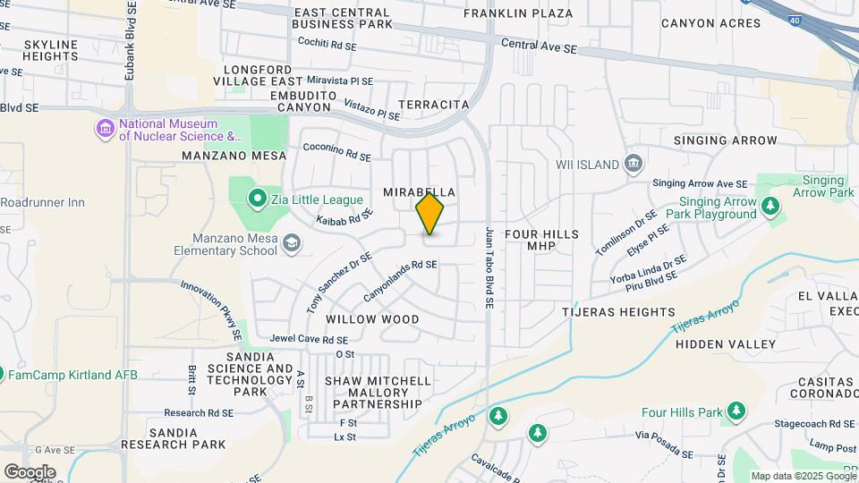 11505 Medicine Bow Pl SE Map and Location Details