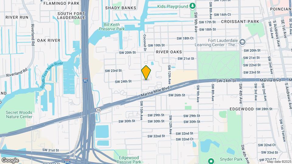 1433 SW 24th Ct Map and Location Details
