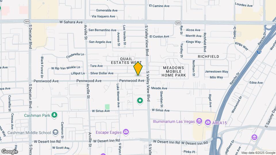 Greenville Park Mapa y Detalles de la Ubicación