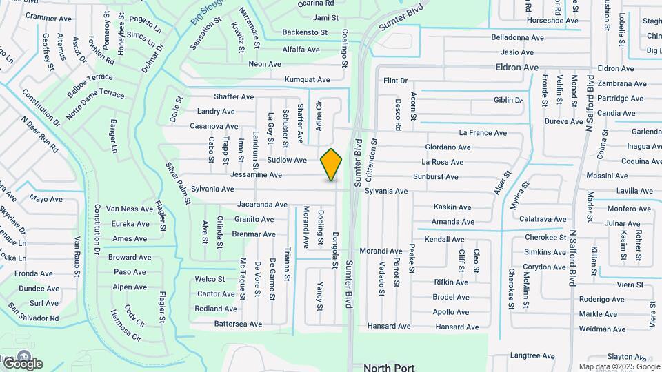 5108 Sylvania Ave Mapa y Detalles de la Ubicación