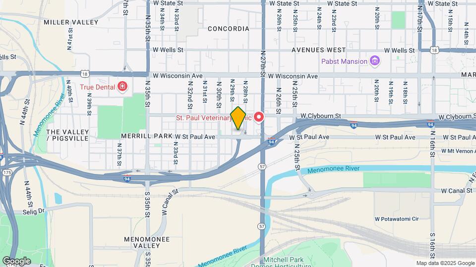 2818 W St Paul Ave Mapa y Detalles de la Ubicación