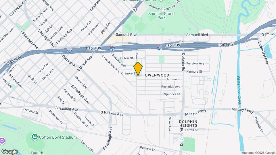 2903 Jerome St Map and Location Details