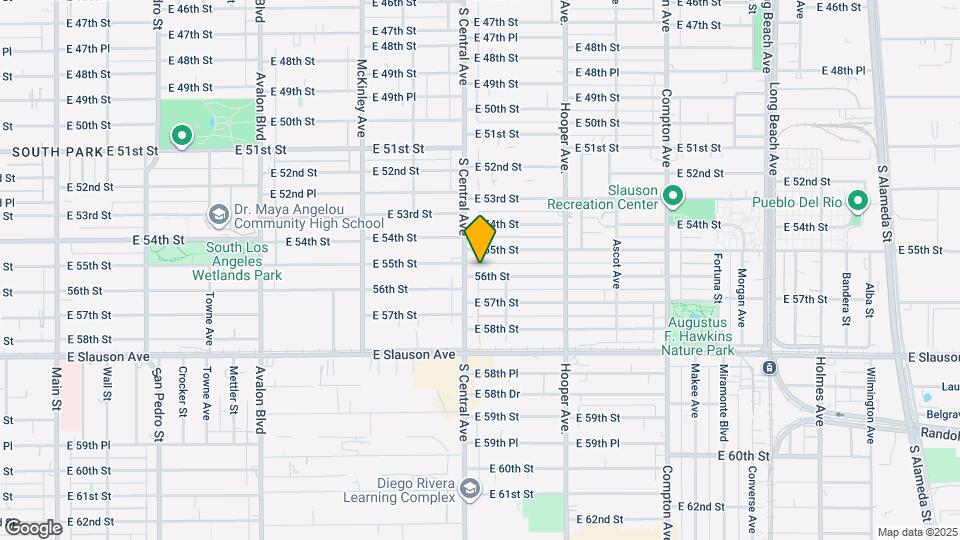 1121 56th St Map and Location Details