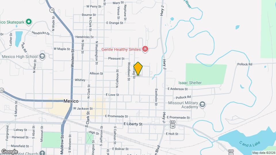 608 Macfarlane St Map and Location Details