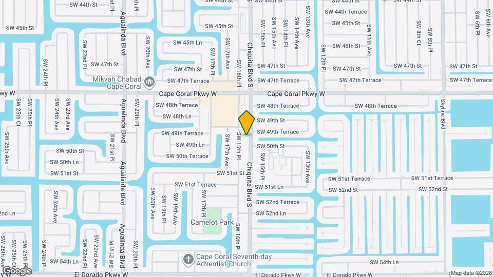 4920 Chiquita Blvd S, Unit 4920 Chiquita Blvd S #205 Mapa y Detalles de la Ubicación