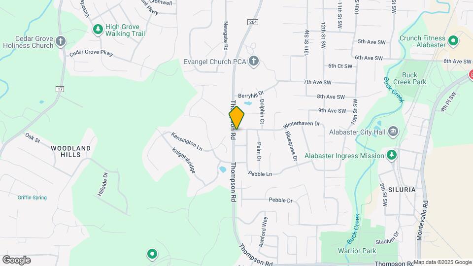 203 Winterhaven Dr Map and Location Details